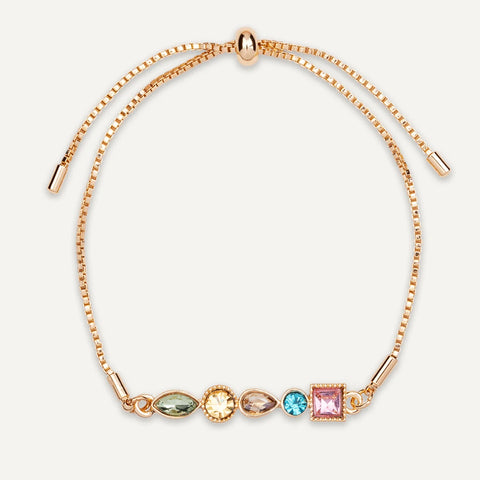 Mixed gemstone bracelet