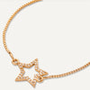 Sparkle star bracelet - gold