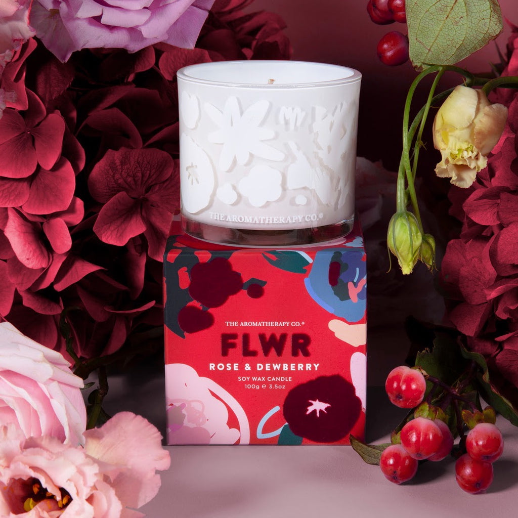 FLWR Rose Dewberry Candle