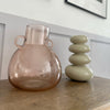 Maia recycled pink glass vase