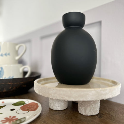 Gusta black vase