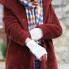 Soft knit marl hand warmers