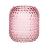 Pink glass bobble vase - Special price