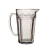 Grey glass jug