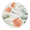 Floral hand painted plate