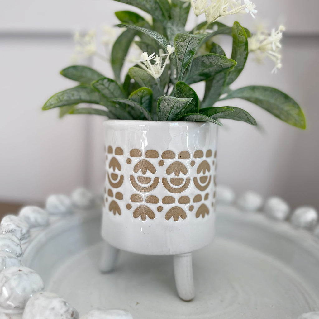 Ibiza ceramic planter