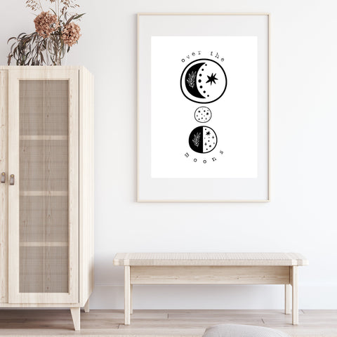 Over the moons Print