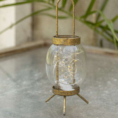 Vintage globe lantern