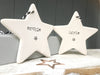 handstamped star decoration